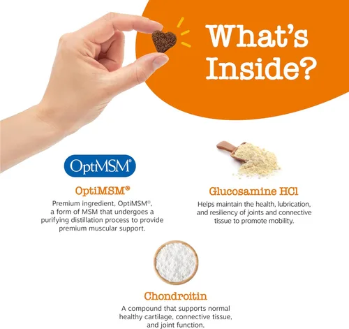 Vista 4 de Zesty Paws Mobility Bites Suplemento para articulaciones de perro, masticables de cadera y articulaciones para perros, productos para mascotas