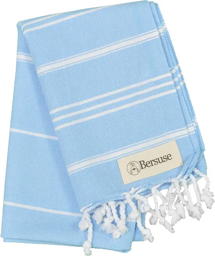 Vista 14 de Bersuse 100 % algodón - Toalla de mano Anatolia turca - Fouta Peshtemal para baño y playa - Para cabeza, rostro, cabello, bebés, cuidado, cocina