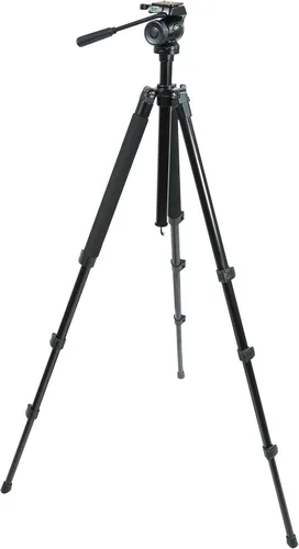 Vista 7 de Celestron 82051 Hummingbird Cabezal de Trípode de Acción Rápida Pan Tilt para Telescopio Terrestre, Binoculares o Cámara, Negro