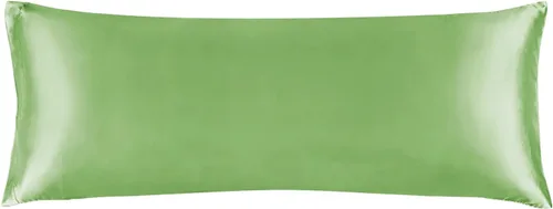Vista 106 de BEDELITE Funda de almohada de satén para cabello y piel, súper suave y refrescante similar a las fundas de almohada de seda, paquete de 2 con cierre