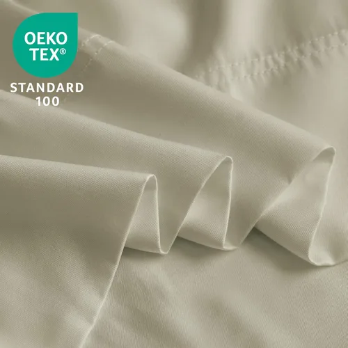 Vista 15 de BEDELITE - Juego de 2 fundas de almohada con solapa, tamaño estándar, rayón de bambú, frescas, suaves y transpirables, para personas calurosas