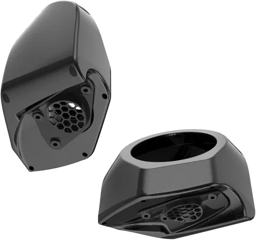 Vista 573 de Advanblack Alpine Green Tour Pack - Paquete de altavoces de 6.5 pulgadas, carcasa de audio trasera, color a juego, ajuste Harley King Tour Pack