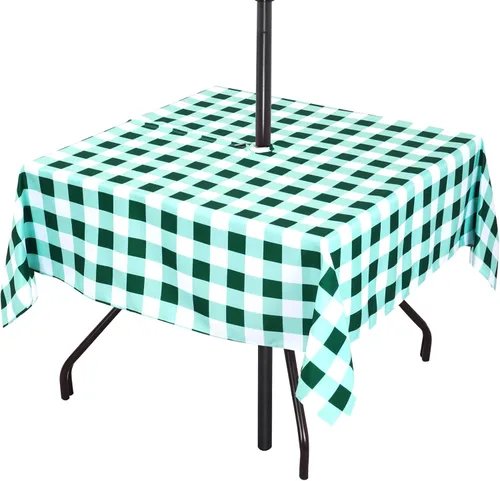 Vista 17 de Poise3EHome - Mantel impermeable antiderrames para exteriores e interiores, para camping, picnic, té de la tarde, asados, flores