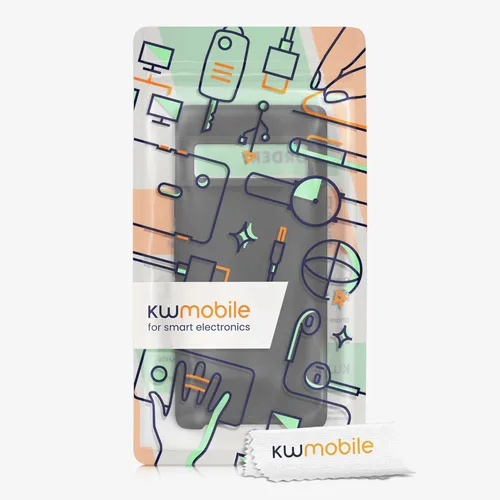 Vista 515 de kwmobile Funda Compatible con Google Pixel 6 Pro - Funda de teléfono de silicona TPU con acabado suave - Azul Arrecife