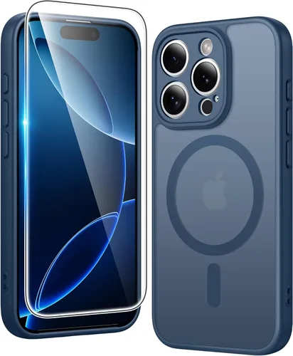 Vista 325 de FNTCASE para iPhone Air Case Clear: Fundas magnéticas para teléfono con protector de pantalla a prueba de caídas, compatibles con Magsafe, delgadas