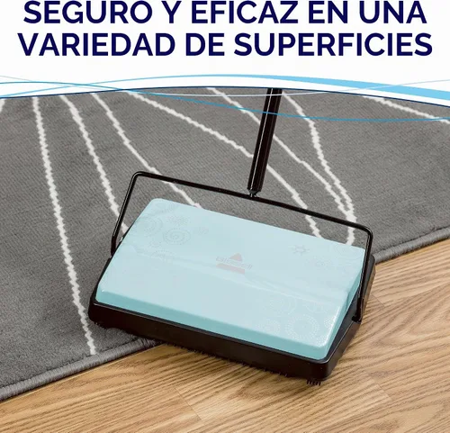 Vista 4 de BISSELL Refresh - Barredora manual - Pirouette, 2199, Azul