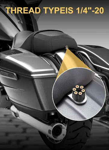 Vista 2 de Tornillo de perno de asiento del guardabarros trasero para Harley Dyna Sportster Softail Road Glide Street Touring King CVO Electra Iron 883 Bob