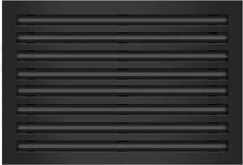 Vista 14 de BUILDMART - Cubierta de ventilación de CA moderna de 16 x 16 - Ventilación de aire blanca decorativa - Difusor de ranura lineal estándar - Rejilla