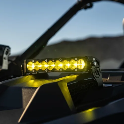 Vista 2 de Baja Designs Barra LED S8 de 10 pulgadas para Polaris RZR Pro R UTV