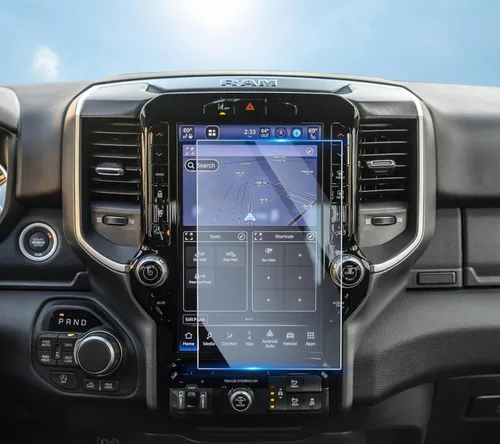 Vista 30 de SHAOHAO Protector de pantalla para Nissan Frontier 2023 2024, para camioneta Frontier S/SV 2022 2024, accesorios de pantalla táctil de 8 pulgadas