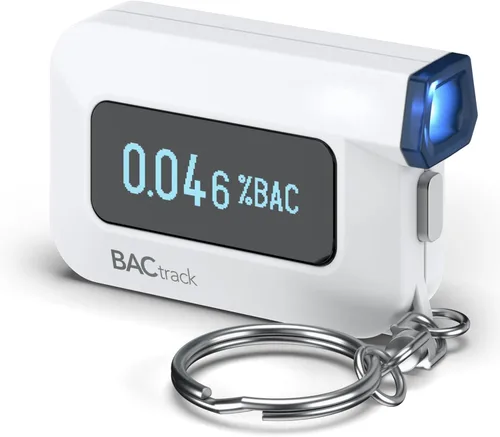 BACtrack Alcoholímetro de llavero C6 | Precisión de grado profesional | Conectividad inalámbrica opcional para teléfonos inteligentes | Compatible