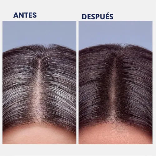 Vista 5 de Clairol Spray para colorear el cabello para retoque de raíz, marrón oscuro