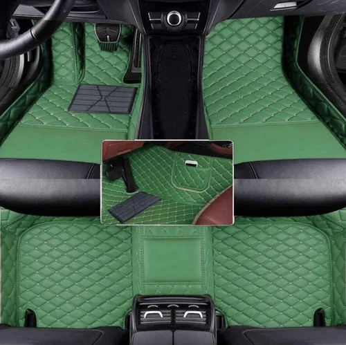 Vista 36 de Alfombrillas de cuero para auto personalizadas de ajuste completo - Mejora el interior de tu auto con forros específicos para vehículos - Perfectas