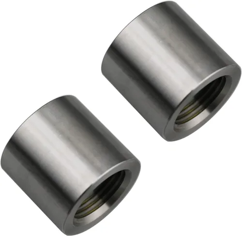 Vista 2 de Hembra 1/2 NPT Weld On Bung, 1/2" Bung Bung Depósito de Combustible Soldable, Paquete de 2, Acero Natural