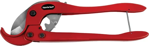 Cortador de caño de PVC Superior Tool Company 37115 - Cortador resistente de hasta 2 1/2 pulgadas de diámetro exterior