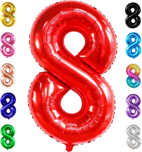 Vista 189 de KatchOn, Globo gigante de oro rosa con el número 5 de 40 pulgadas, globos de cinco globos de oro rosa con el número 5, decoraciones de cumpleaños 5