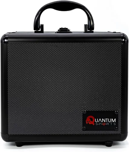 Funda de aluminio para tarjetas graduadas, se adapta a 60 tarjetas de coleccionista, forrada con espuma EVA protectora desde el interior, caja de