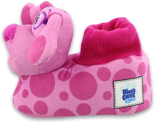 Vista 6 de Nickelodeon Blues Clues You - Pantuflas de felpa 3D para niños pequeños