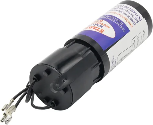 Vista 7 de Kit de condensador de arranque duro SPP6 Supco Super Boost (1/2 a 10 H.P.) apto para aire acondicionado, aumenta el par de arranque del compresor