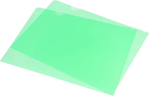 Vista 14 de PATIKIL Carpetas tipo L, paquete de 24 unidades, tamaño A4, bolsillos de plástico para proyectos, papel transparente, funda para documentos
