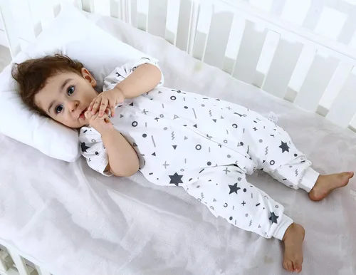 Vista 4 de Sincere Muselina Original 100% algodón saco de dormir saco de dormir bebé mantas de manga corta