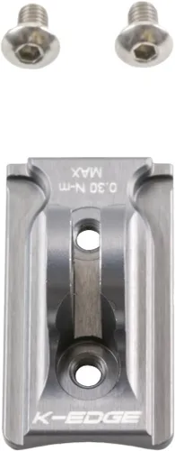 K-Edge Niterider Light Adapter Gunmetal, talla única