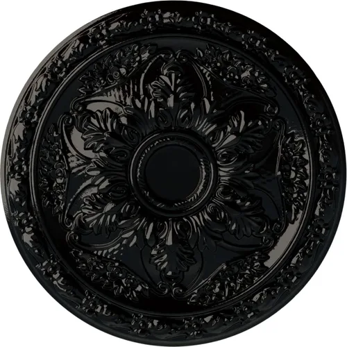 Vista 47 de Ekena Millwork CM20BLFCS Medallón de Techo Baile, 50.8cmOD x 1 5/8"P (se adapta a toldos hasta 3 1/4"), pintado a mano Flash Cobre