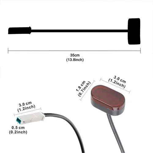 Vista 5 de Guardabarros trasero para scooter, soporte de repuesto para guardabarros, compatible con Xiaomi 1S / M365 / Pro