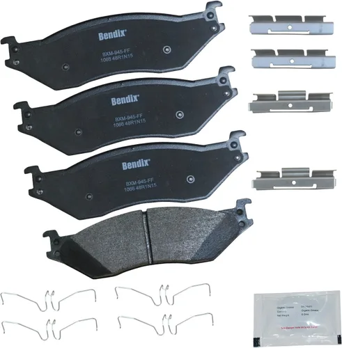 Vista 52 de Bendix Pastillas de freno delanteras de cerámica Priority1 CFC465AK2 para Acura EL 2005-1997, Honda Civic 2011-1996, Insight 2014-2010