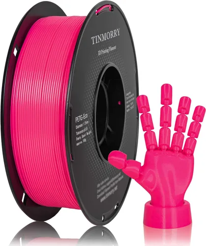 Vista 43 de TINMORRY - Filamento PETG CF de 1.75 mm para impresora 3D, compatible con Bambu LAB, Creality K1C, QIDI MAX3, FLASHFORGE Adventurer 5M, Prusa MK4