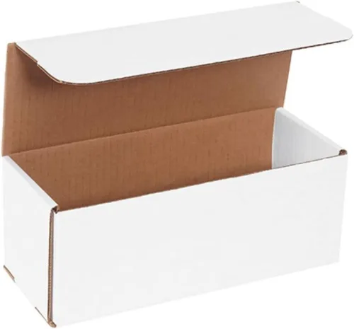 Vista 13 de Secure Seal Cajas de envío – Sobres de 5 x 5 x 3 pulgadas – Embalaje de cartón corrugado plegable blanco para correo, mudanza, almacenamiento