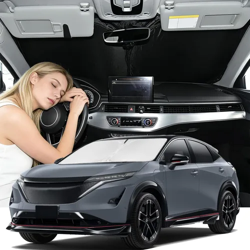 Vista 232 de para Dodge RAM 1500 2019-2024 2025 2026 Parasol Parasol para Parabrisas Cubierta - 4 Capas Parasol para Ventana Delantera para RAM1500 2Puertas