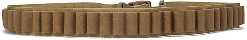 Vista 5 de Viriber Correas tácticas resistentes para escopeta 15/25 municiones redondas Bandolier Belt 20GA y 12 GA Nylon