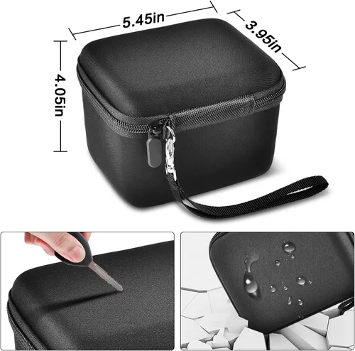 Vista 5 de Funda para cámara de Vlogging compatible con Duluvulu/VJIANGER/JGIPL/cámaras digitales TEBNGIHNM 4K para Youtube. Estuche de transporte para cámara
