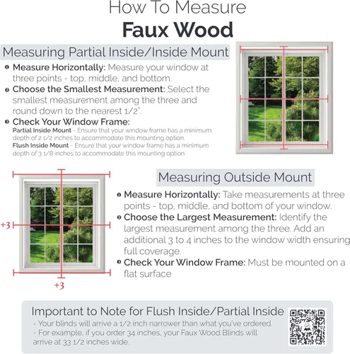 Vista 3 de Linen Avenue - Estor de madera sintética