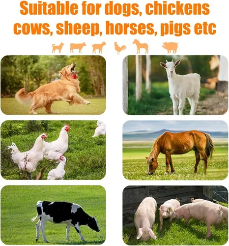 Vista 6 de Tazón automático de agua potable para animales con válvula de flotador y orificio de drenaje, dispensador de ganado de acero inoxidable 304, kits