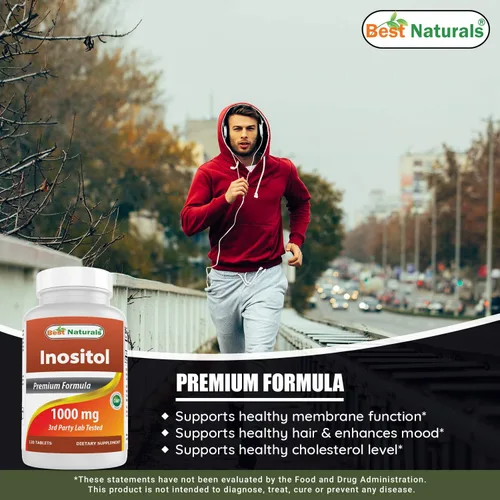 Vista 5 de Best Naturals CoQ10 600 mg e inositol 1000mg