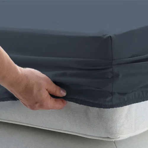 Vista 54 de Pizuna Sábanas de algodón puro 100% de tamaño individual, 800 hilos de algodón de fibra larga con bolsillo profundo de 15 pulgadas