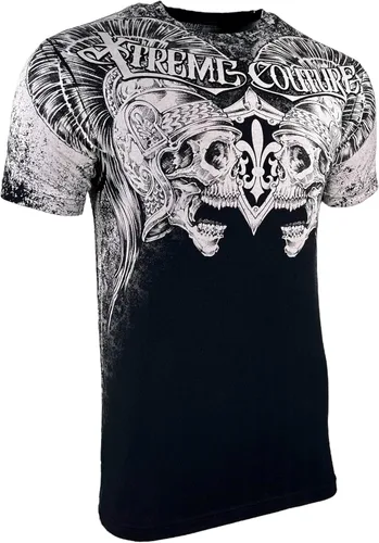 Vista 6 de Xtreme Couture by Affliction Camiseta Hombre Hector Negro