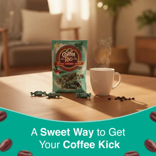 Vista 5 de Coffee Rio Irish Creme - Caramelos de café con menta, paquete de 3 (5.5 onzas cada uno), caramelos duros envueltos individualmente mezclados