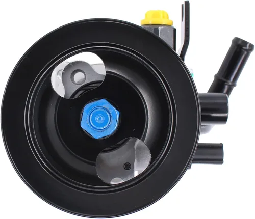 Vista 5 de NewYall Bomba de dirección asistida con polea para Hyundai Accent 1.6L 2006-2009, Kia Rio/Rio5 1.6L 2006-2011