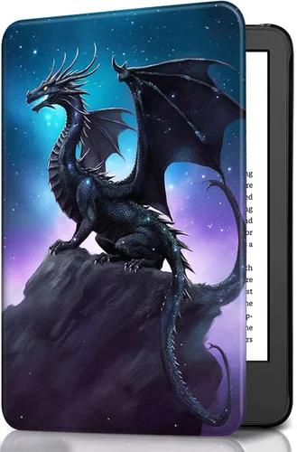 Vista 50 de Funda para Kindle básico de 6 pulgadas (11.ª generación), múltiples ángulos, piel sintética, delgada, con función de encendido y apagado automático