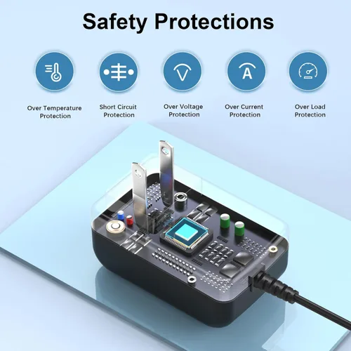 Vista 5 de Cargador adaptador de 15V 1A para pico 800A 600A 1000A 400A 500A Cargador de arranque de coche Fuente de alimentación para 2000A D25 GP03B Peak