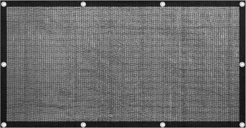 [WindscreenSupplyCo] 55% 3 x 6 pies Red de Sombra Tela de Sombra con Ojales Lona de Malla Protección Solar para Cobertura de Plantas de Jardín