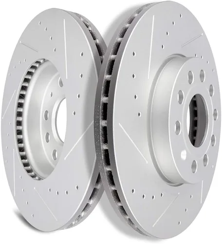 Vista 30 de SCITOO Kits de Rotores de Freno de Disco Trasero Compatibles con Jeep Wrangler 2007-2017, para Jeep Wrangler JK 2018