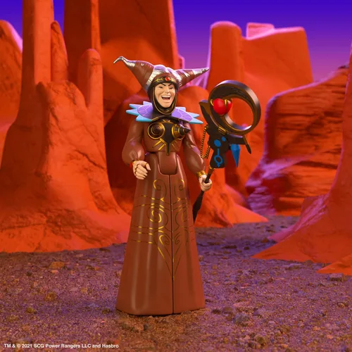 Vista 4 de Mighty Morphin Power Rangers - Figura de reacción Wave 1 - Rita Repulsa