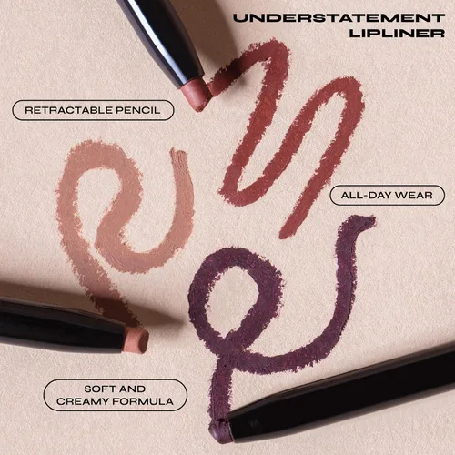 Vista 5 de Milani Understatement - Lápiz delineador de labios suave retráctil altamente pigmentado, maquillaje de labios fácil de usar, delineador de labios