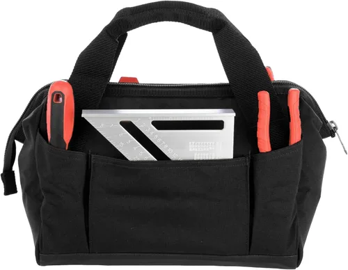 Vista 5 de WOLVERINE Tool Bag Tote Utility Roll Durable Nailhead Nylon, Adjustable Straps, and Versatile Pockets