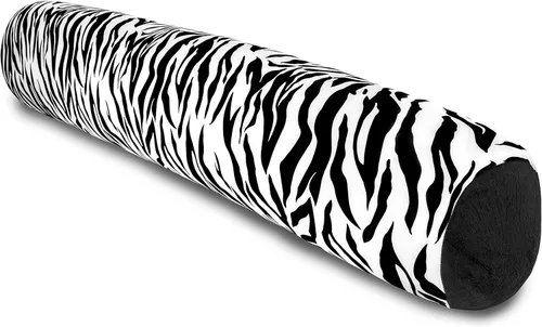 Vista 9 de Deluxe Comfort Almohada corporal de microperlas (47 x 7 pulgadas) - Mooshi Squishy Soft - Almohada prenatal de embarazo - Durmiente de lado de Negro