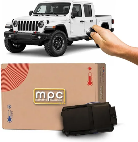 Kit de arranque remoto MPC compatible con Jeep Wrangler y Gladiator 2018-2026 || Plug and Play || Bloqueo de empuje 3X para arrancar || Todos los